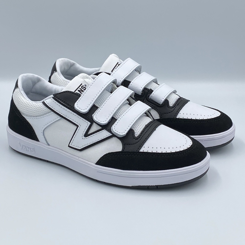 Vans Lowland CC V Shoes ComfyCush Men's Size 7 Black True White VN000CTH6BT NIB - Picture 3 of 9
